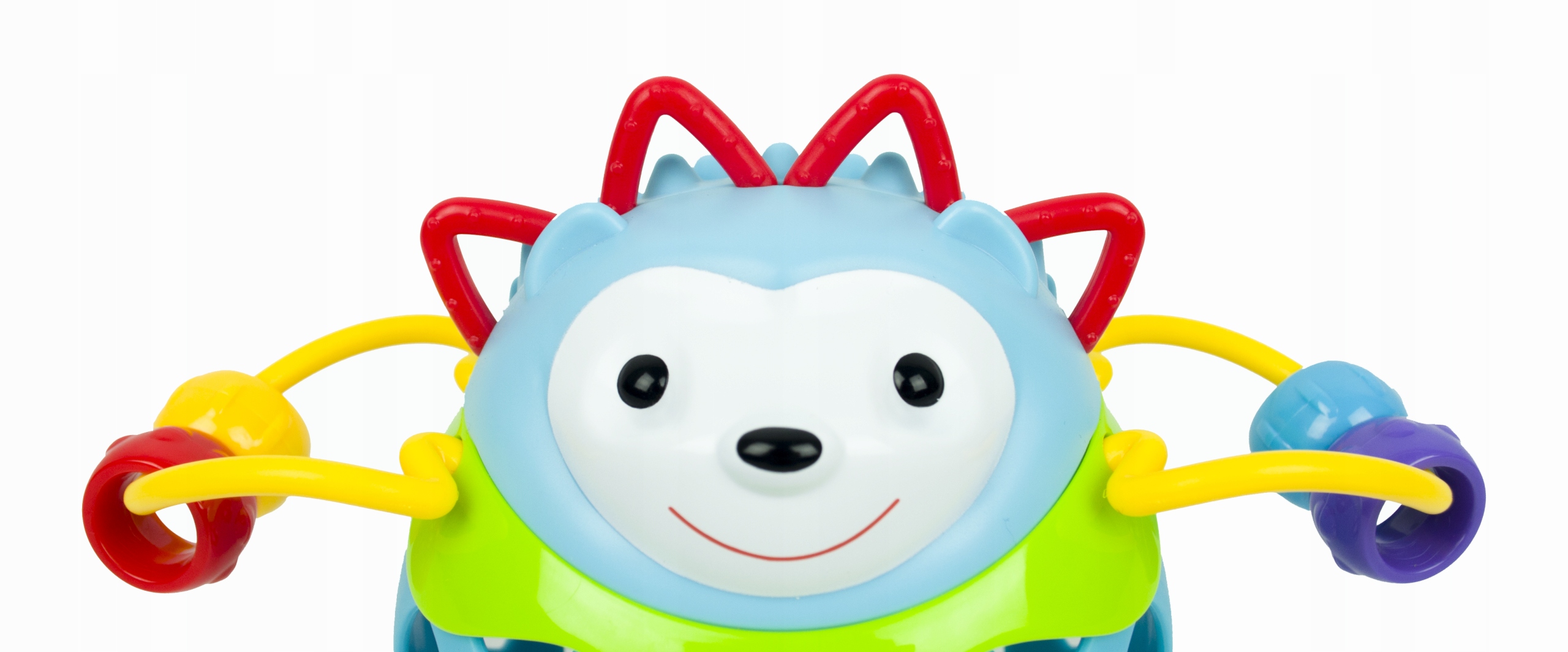 GRZECHOTKA JEŻ SENSORYCZNA ZABAWKA GUMOWY GRYZAK