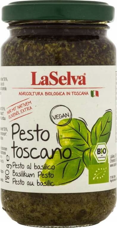 Pesto z bazalky Bio 180 g Laselva