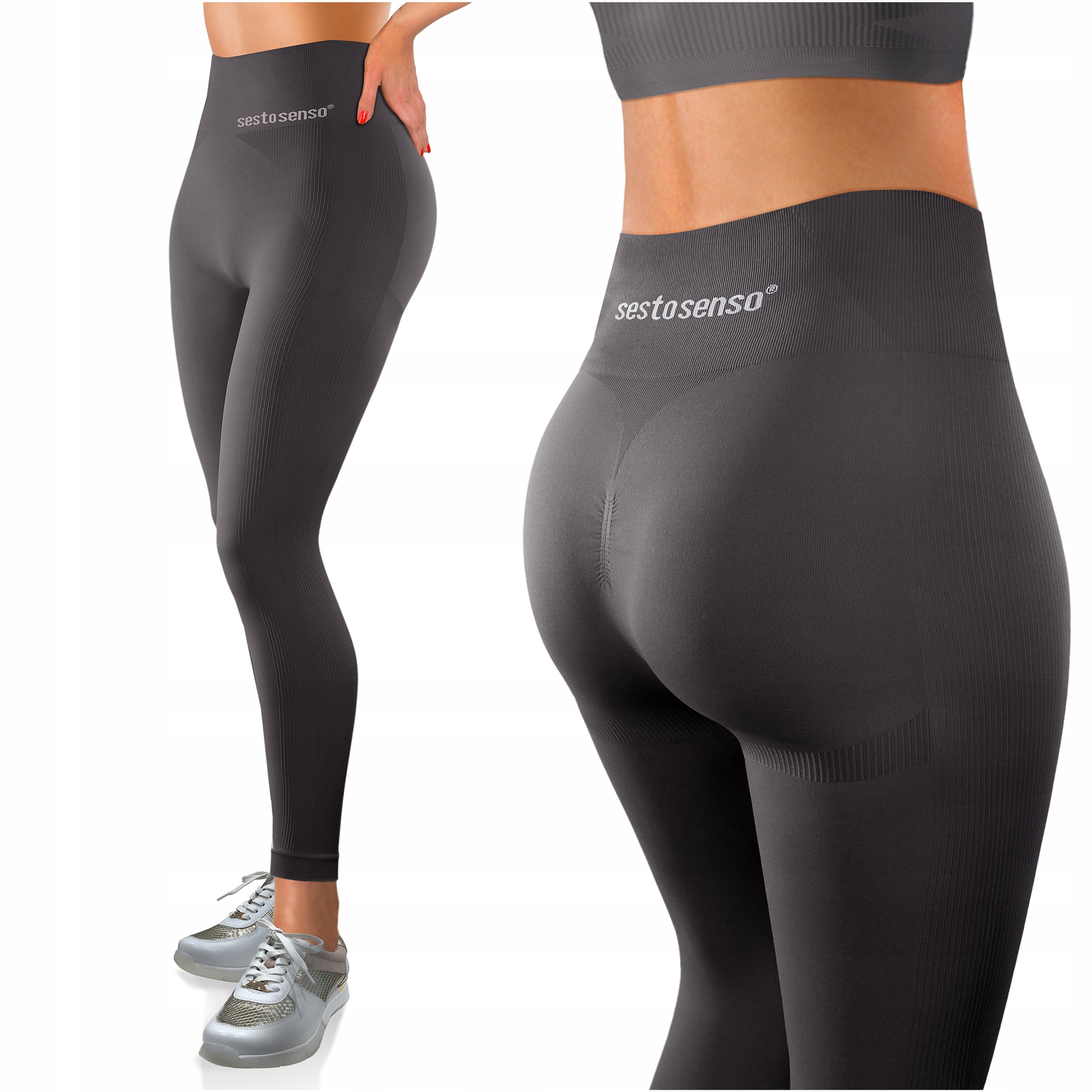 

legginsy damskie Fitness Push Up Sesto Senso Sport