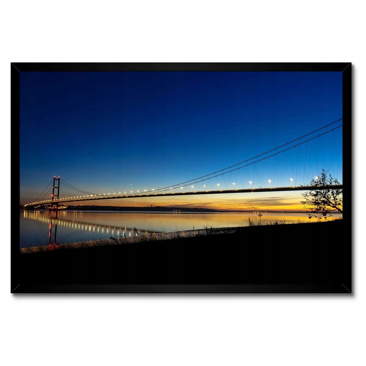 Plakáty v rámu 60x40 Noční most, foto