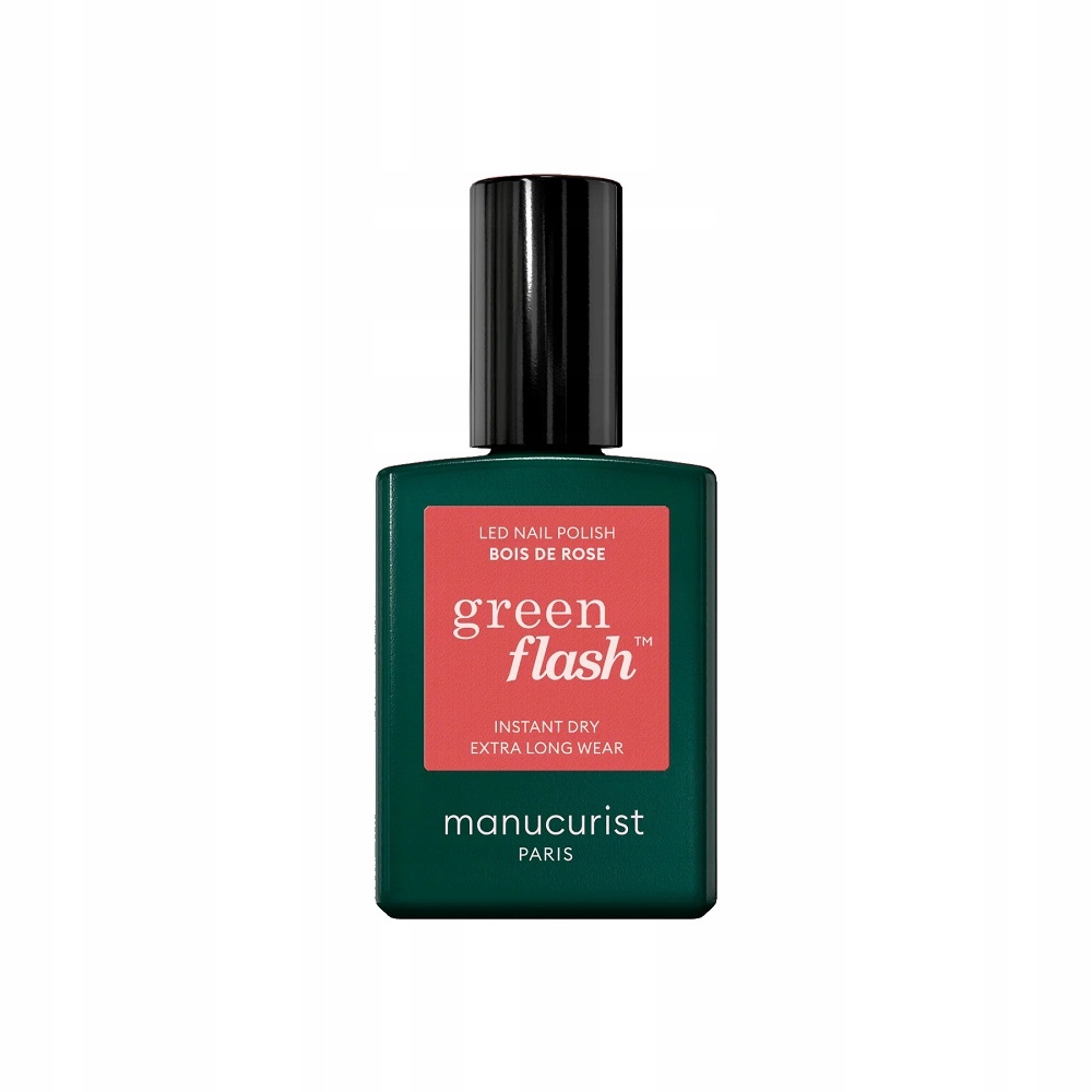Green Flash Led Gel Nail Lacquer Lakier Do Paznokci Bois De Rose