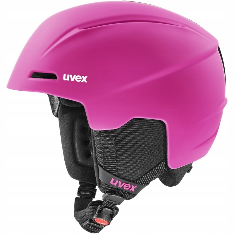Kask Narciarski Uvex Viti Pro Junior Damski pink mat Róż 51-55