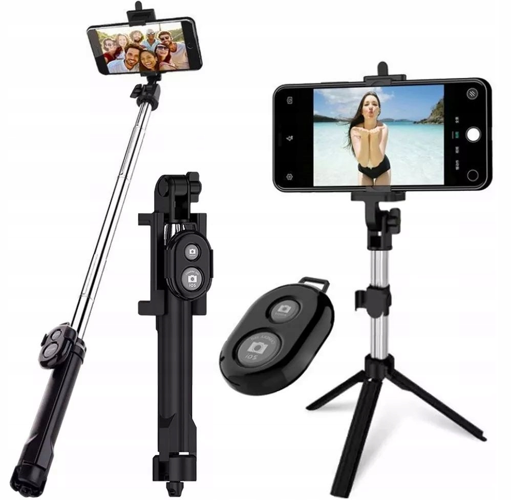 

Uchwyt Do Selfie Stich Tripod Kijek Statyw Pilot