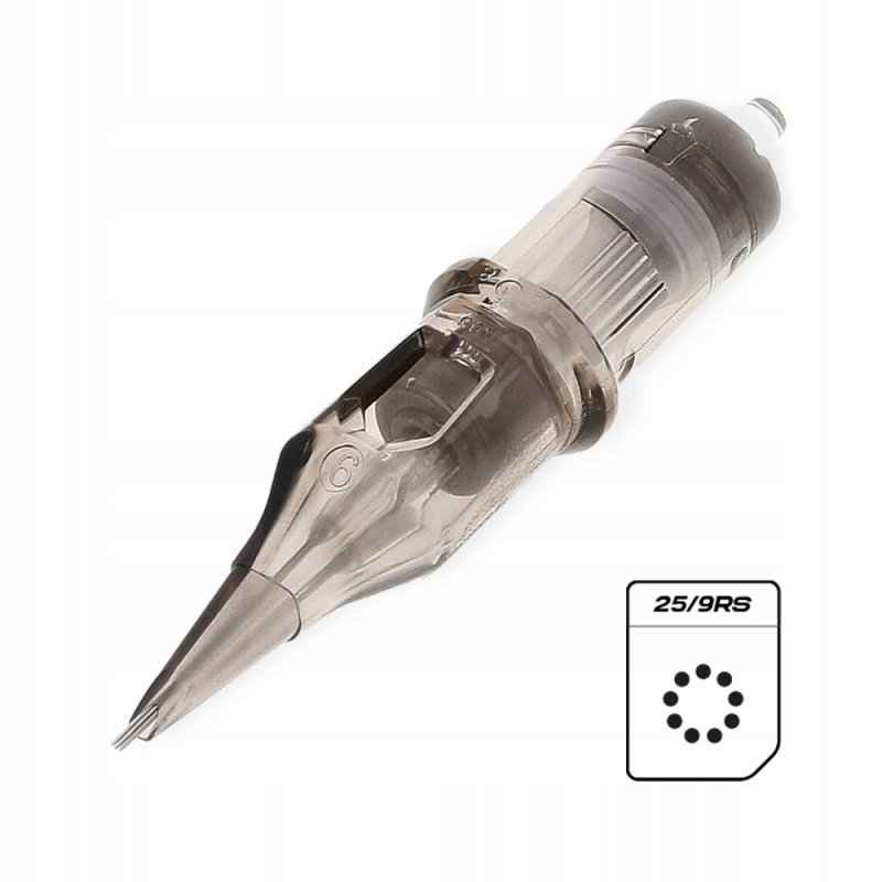 Equaliser Cartridge Kartridž na tetování 0.25 mm. Jehla 9RSLT 1 Ks Orakon