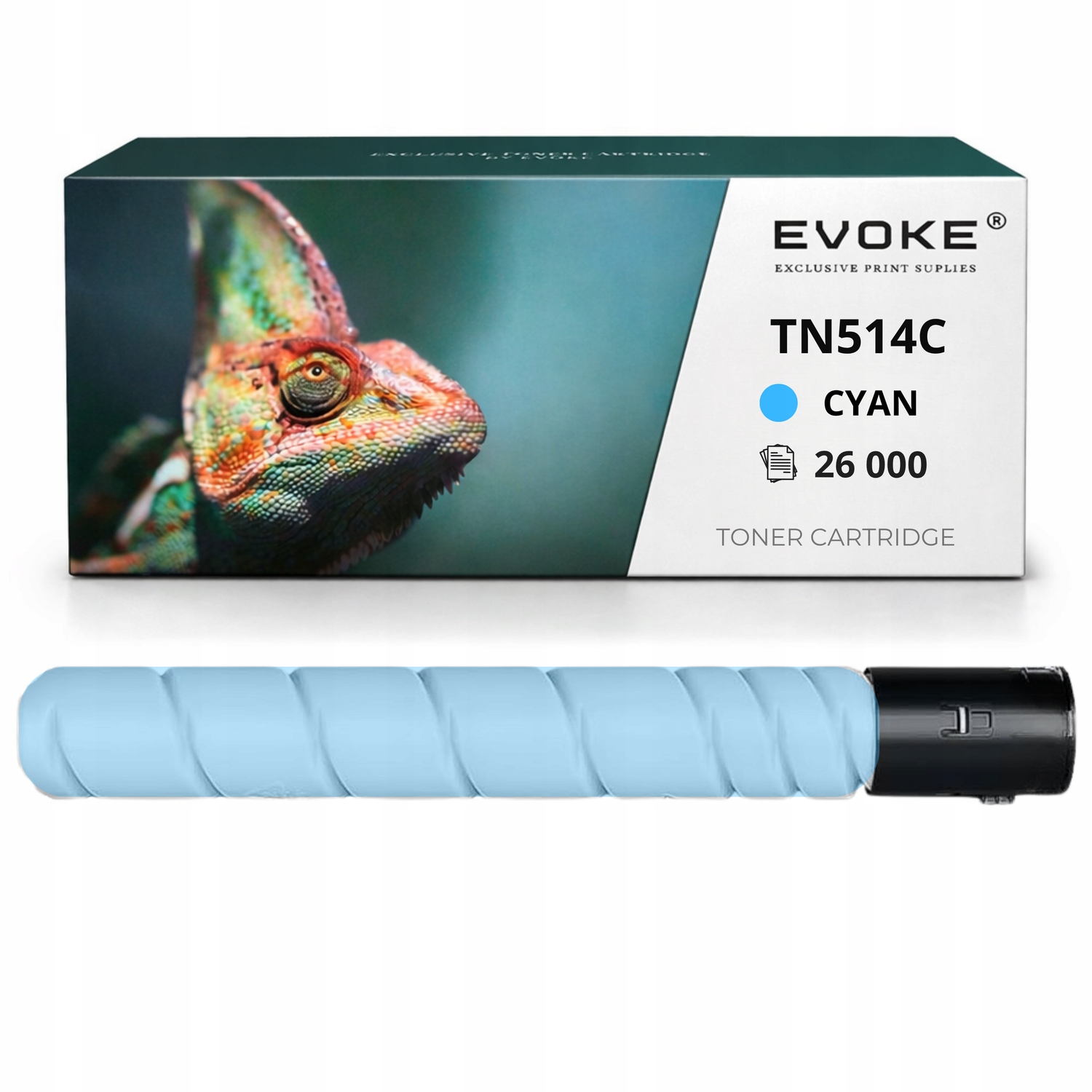 Toner pro Konica Minolta TN-514C A9E8450 cyan 26000 stran Bizhub C458 C558