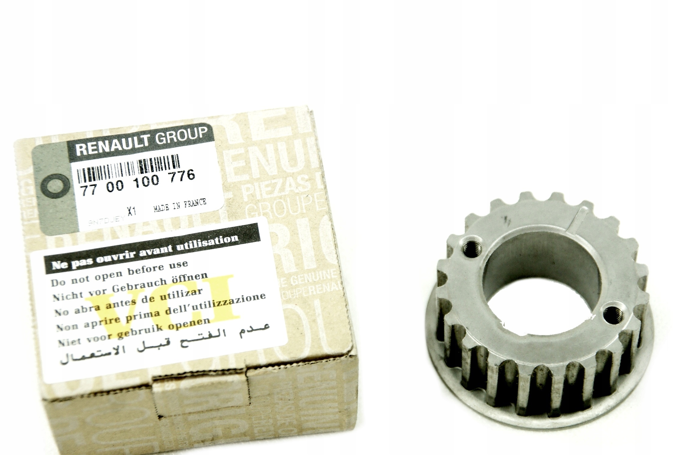 7700100776 - ШЕСТЕРНЯ ВАЛА 1.9 DCI MEGANE II SCENIC II ORIG