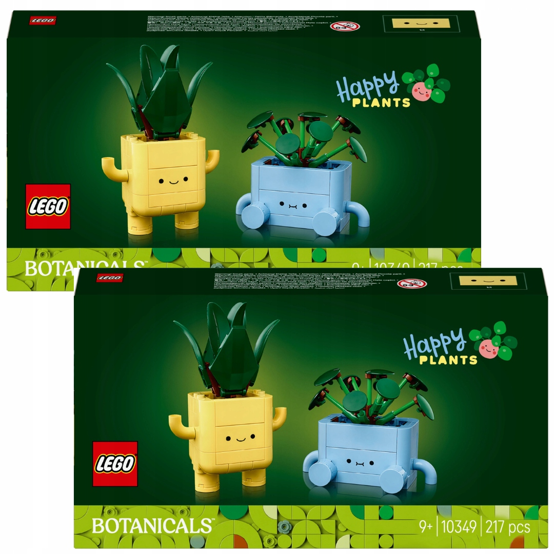 2x LEGO Botanicals 10349 Wesołe roślinki
