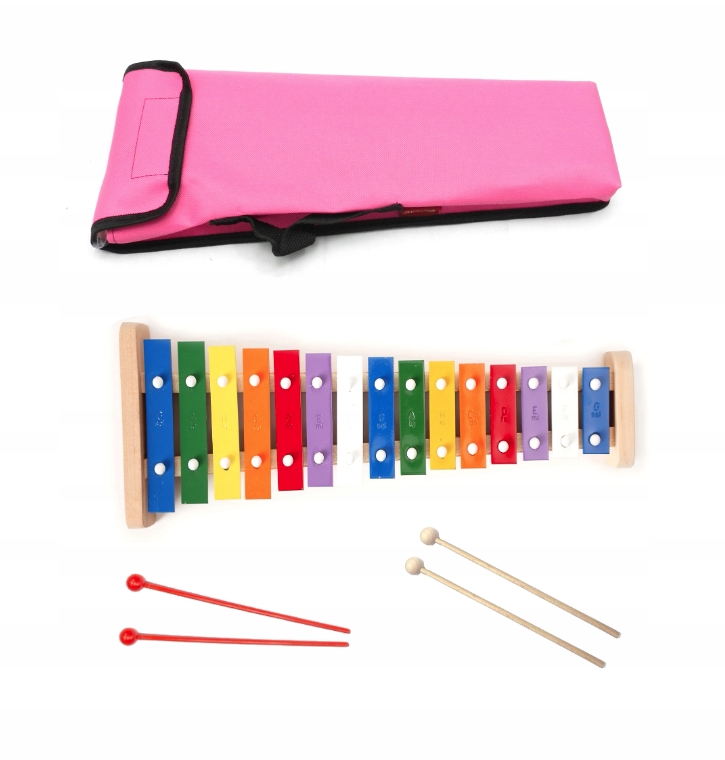 

Cymbałki Dzwonki Diatoniczne 15 tonowe Pokrowiec