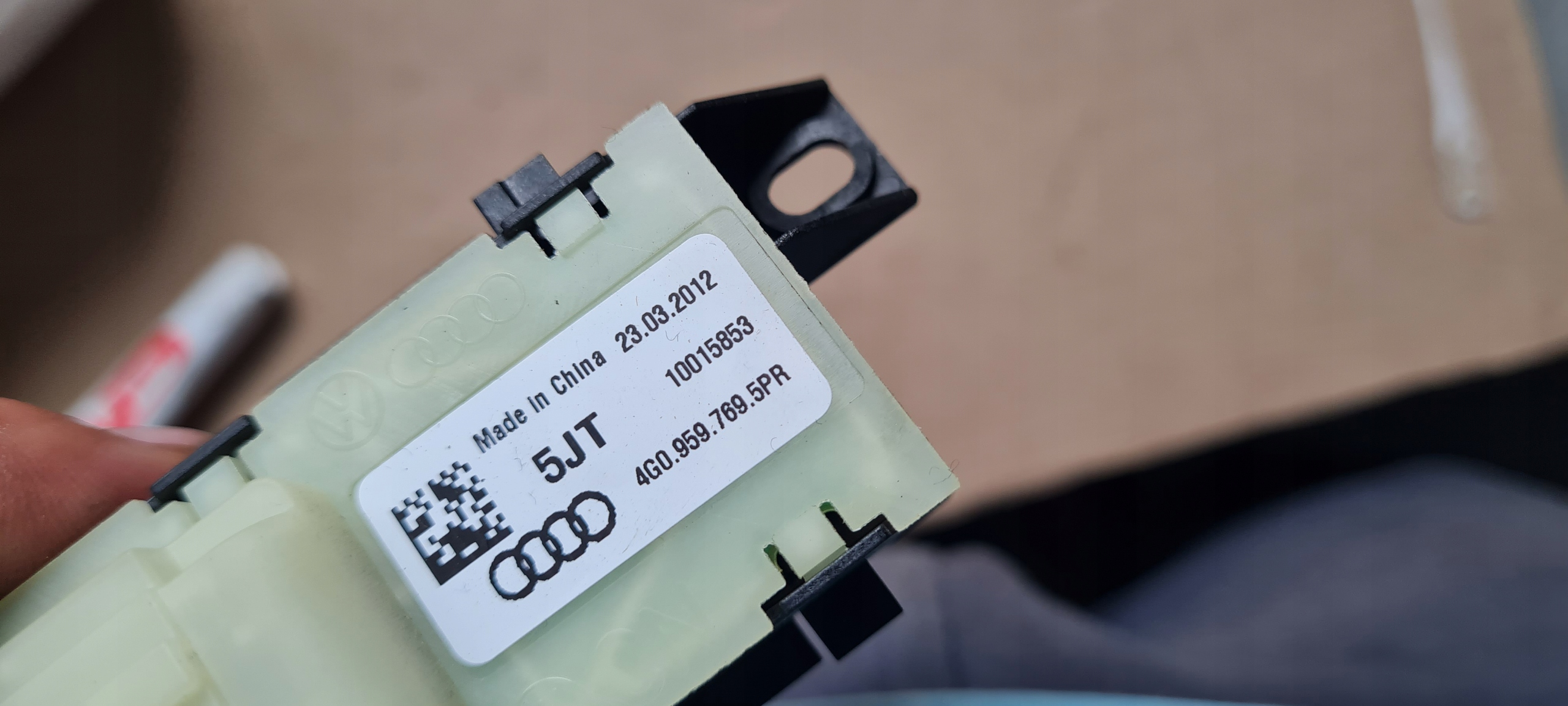A6 C7 4G switch PRZYCISKPAMIECI seat 4G0959769