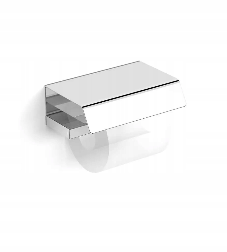 Držiak na toaletný papier s krytom chróm Stella Kobe
