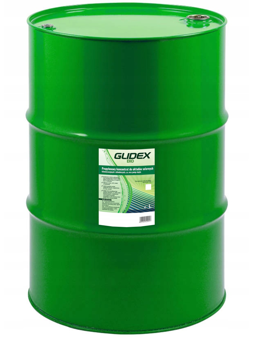 Glikol Propylenowy Koncentrat Solarny - 70C 200L Producent Gliquid