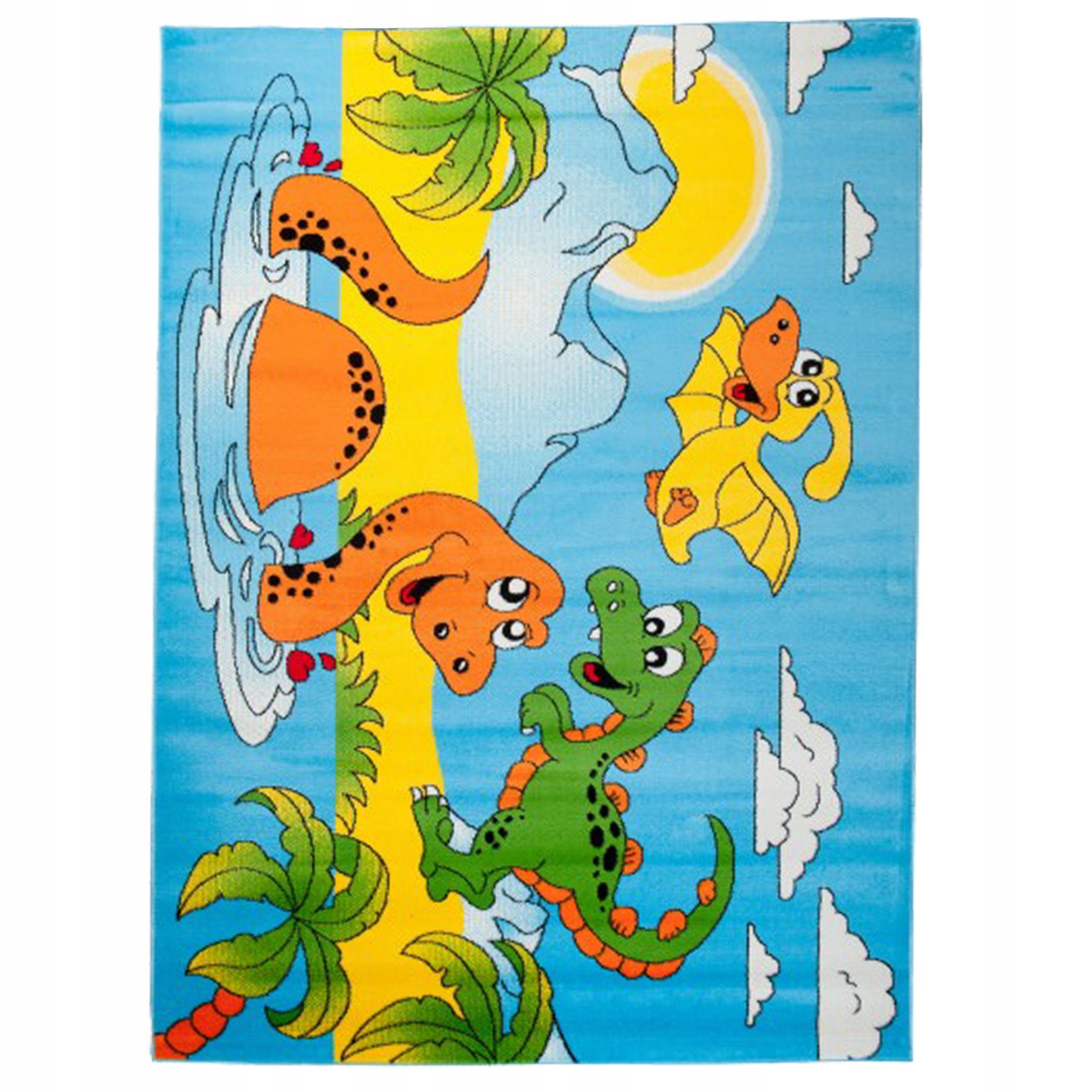 Dywan Kinder 200x290 Dinozaury chmurki v10