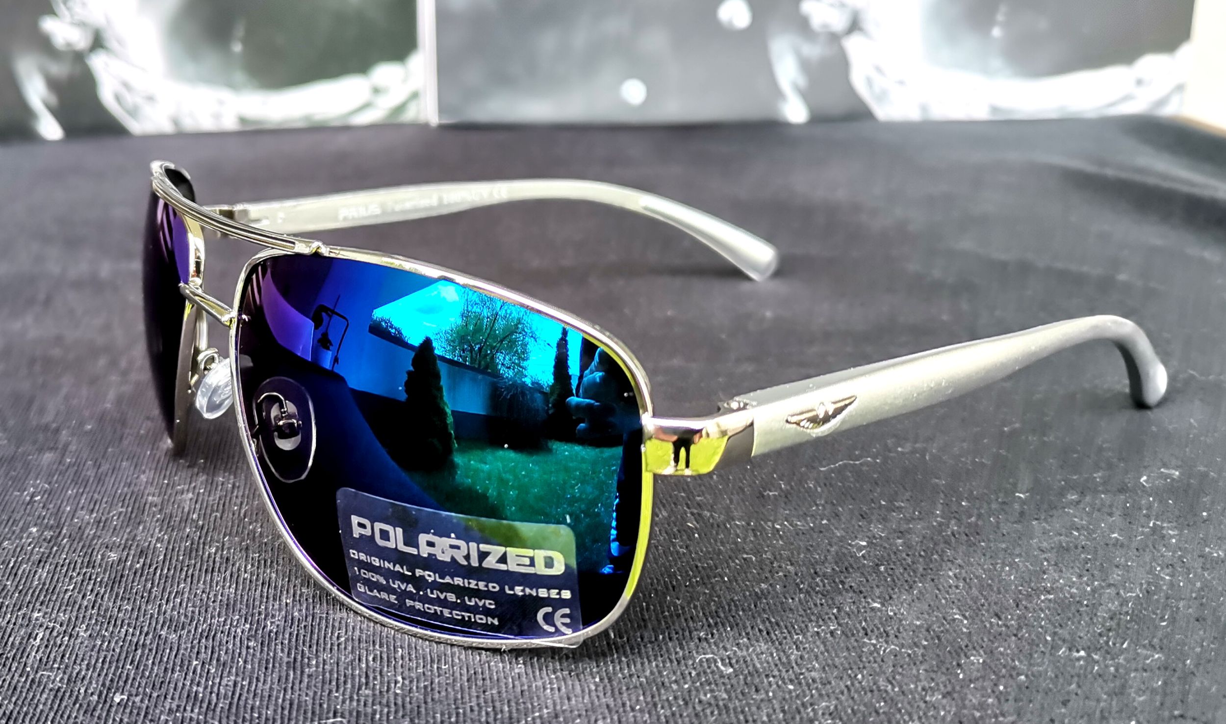 OKULARY POLARYZACYJNE AVIATOR PRIUS LUSTRZANKI PLM Marka Prius