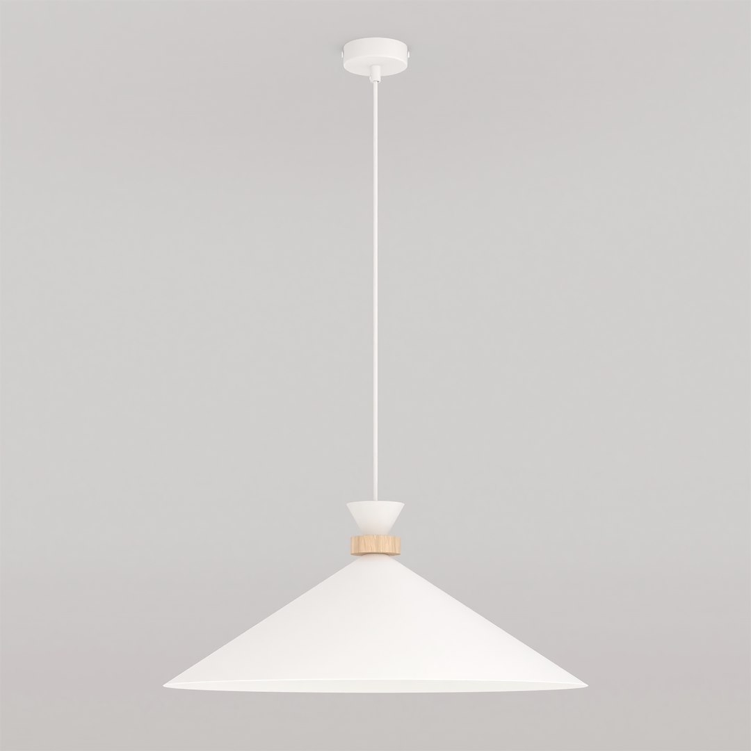 Závěsná lampa Olivo bílá, 1-bodová, GX53, Led