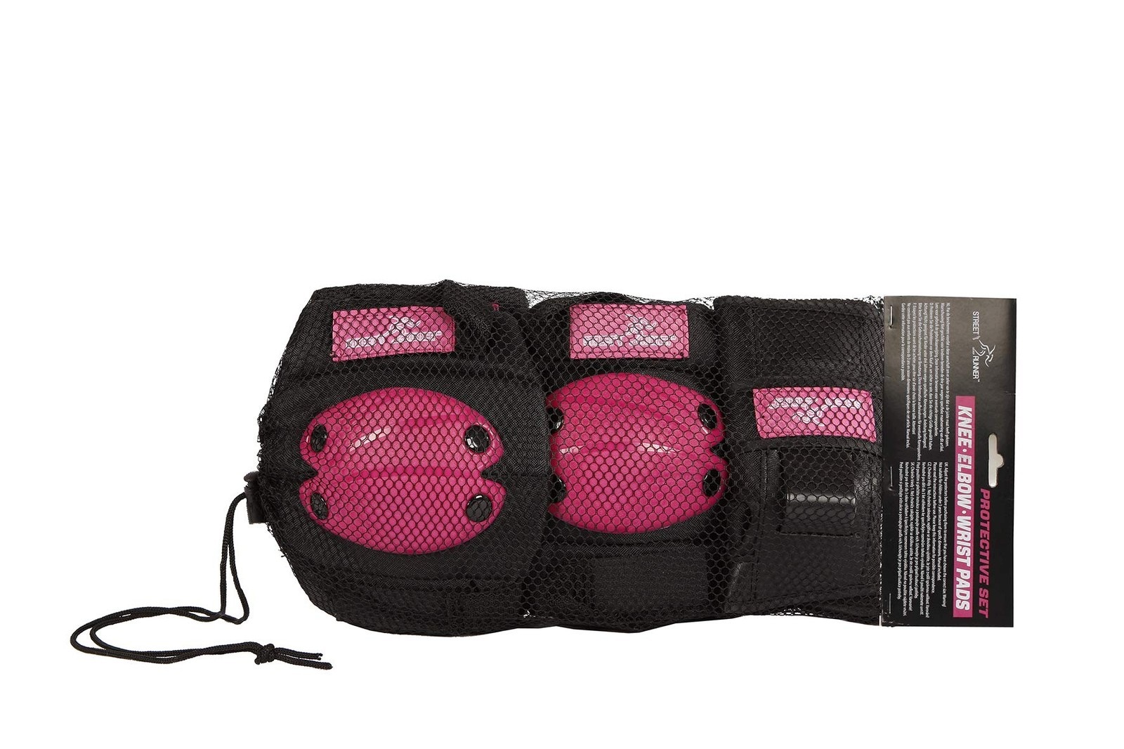 Zestawy ochraniaczy Street Rider Protective Set S Różowy