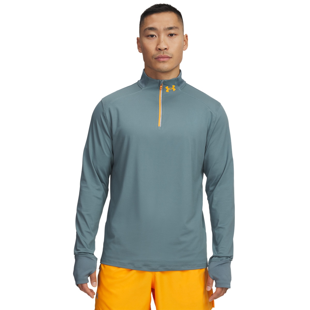 Męski longsleeve treningowy Under Armour niebieski XXL