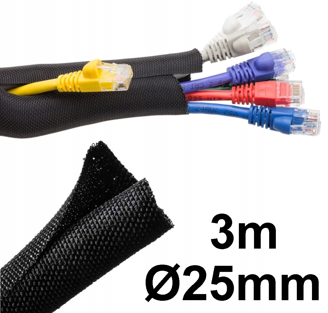 

Oplot do Kabli Osłona Samozamykająca Ø25mm 3m