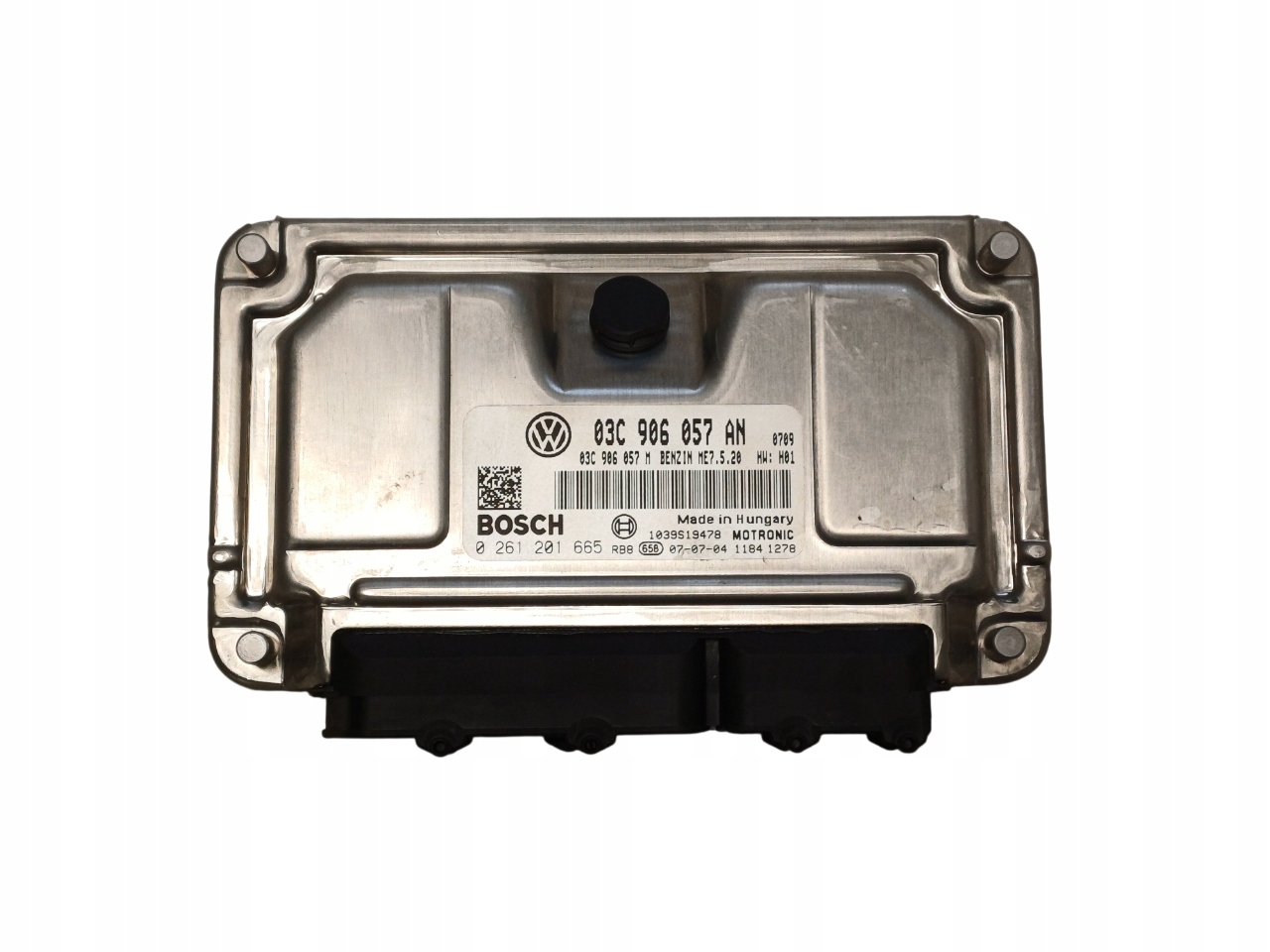 SKODA ROOMSTER 1.6 B 07- KOMPUTER STEROWNIK SILNIKA 03C906057AN