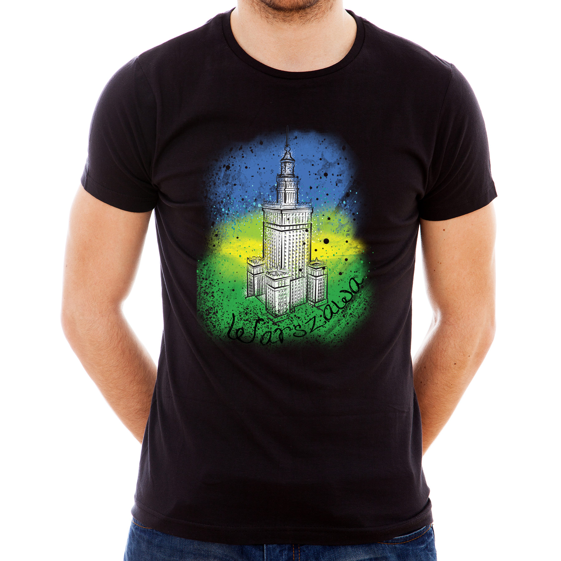 

Koszulka Kolorowy PKiN (M):: XXL,: czarny