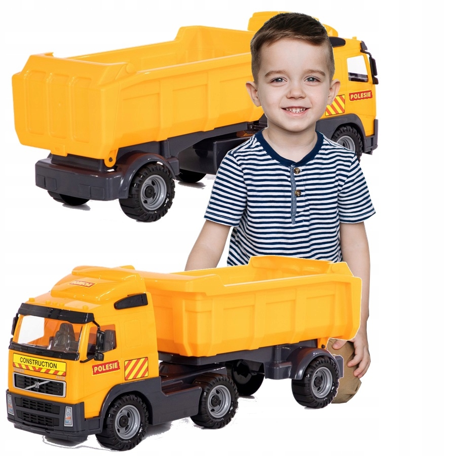 

Wader Polesie Ciężarówka Volvo wywrotka z naczepą