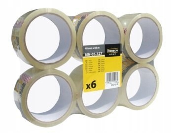 

Taśma pakowa 48mm 66m transparentna MN-05-327