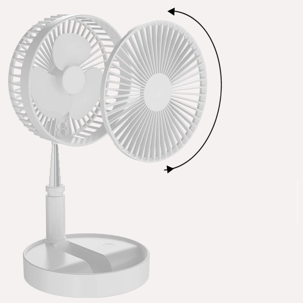 Biurkowy USB, Wentylator Podłogowy, 4 Prędkości Marka inna