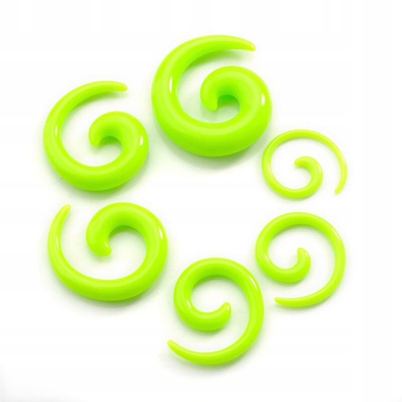 AKRYLOWY ROZPYCHACZ SPIRALA JASNOZIELONA 12 mm Marka Inna marka