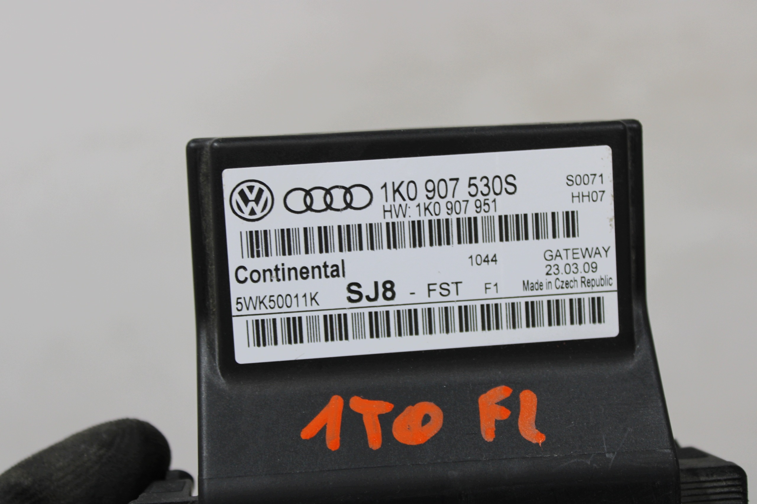 modulo SENSOR GATEWAY 1K0907530S VW TOURAN 1T0 1T FL 1,9 TDI
