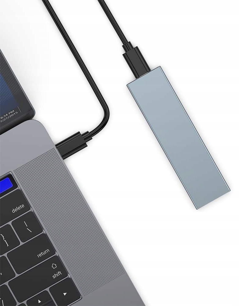 Adapter obudowa dysku M.2 NVME NGFF SSD USB C 3.1 Rodzaj ramka