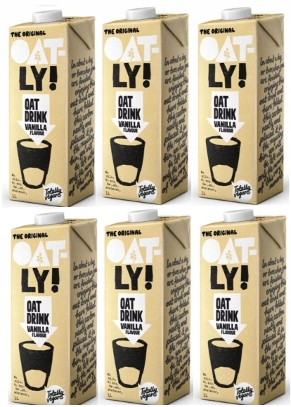 6x 1L Oatly napój owsiany waniliowy Zgrzewka