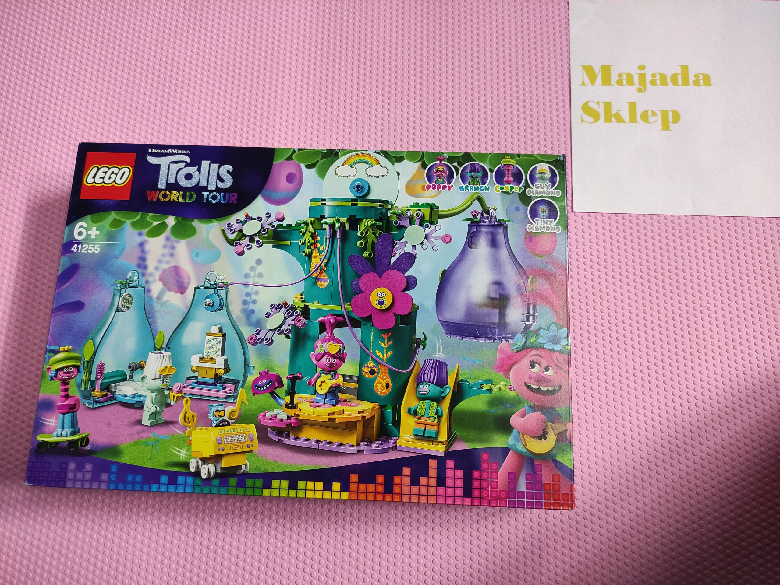 Lego Trolls 41255 Lego Trolls 41255 Przyjęcie W Popowej Wiosce