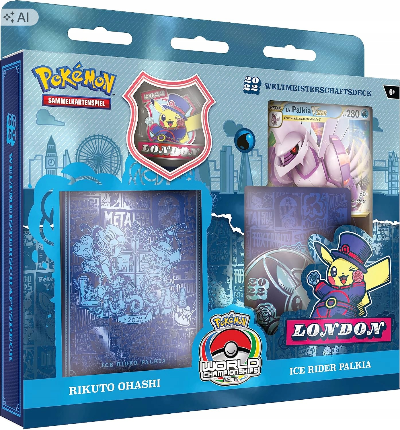 Pokémon Tcg Wc London Rikuto Ohashi Deck Ice Rider 2022 Wersja Niemiecka