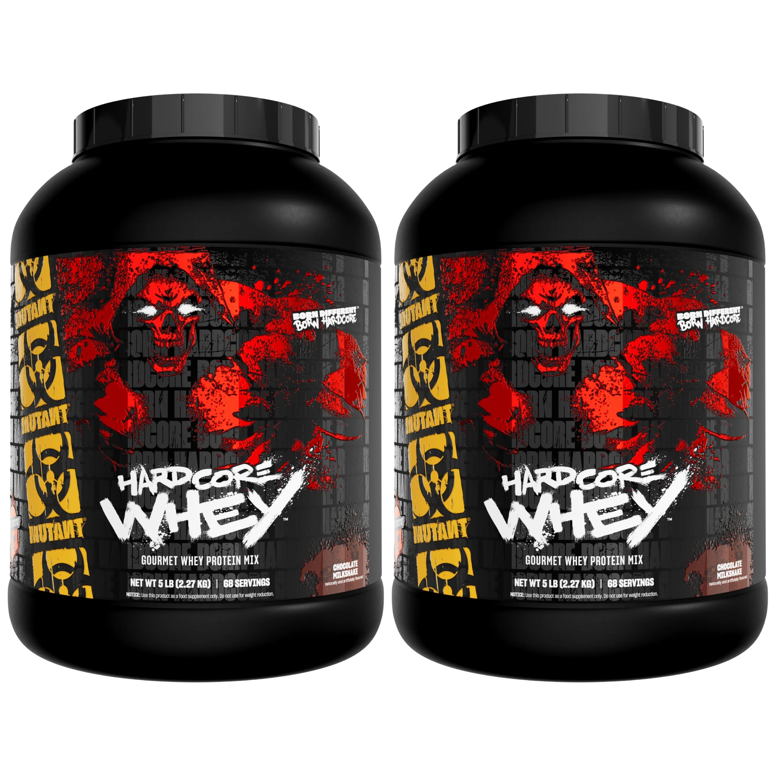 2x Syrovátkový Protein Izolát Hydrolyzát 24 g Bcaa Hardcore Whey Mutant