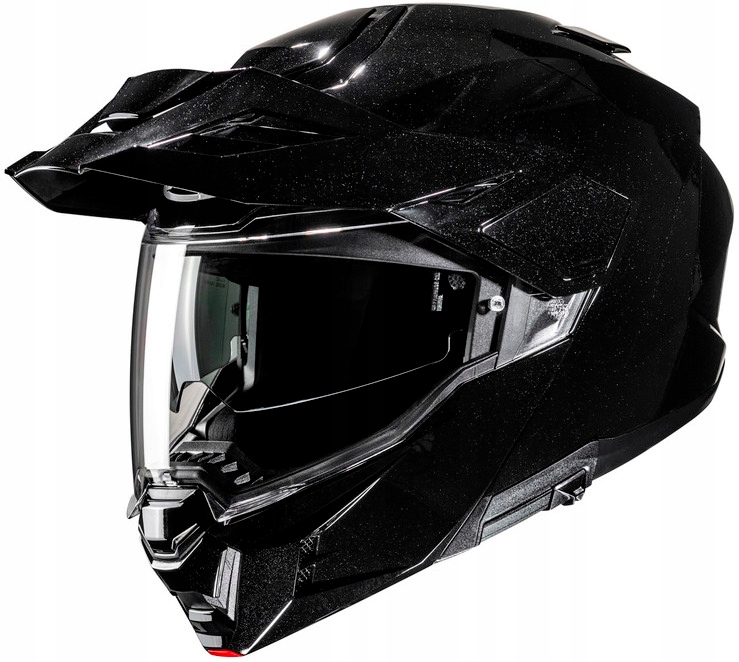 Hjc I80 Robustná Kovová Čierna Motocyklová Prilba S Čeľusťou XL