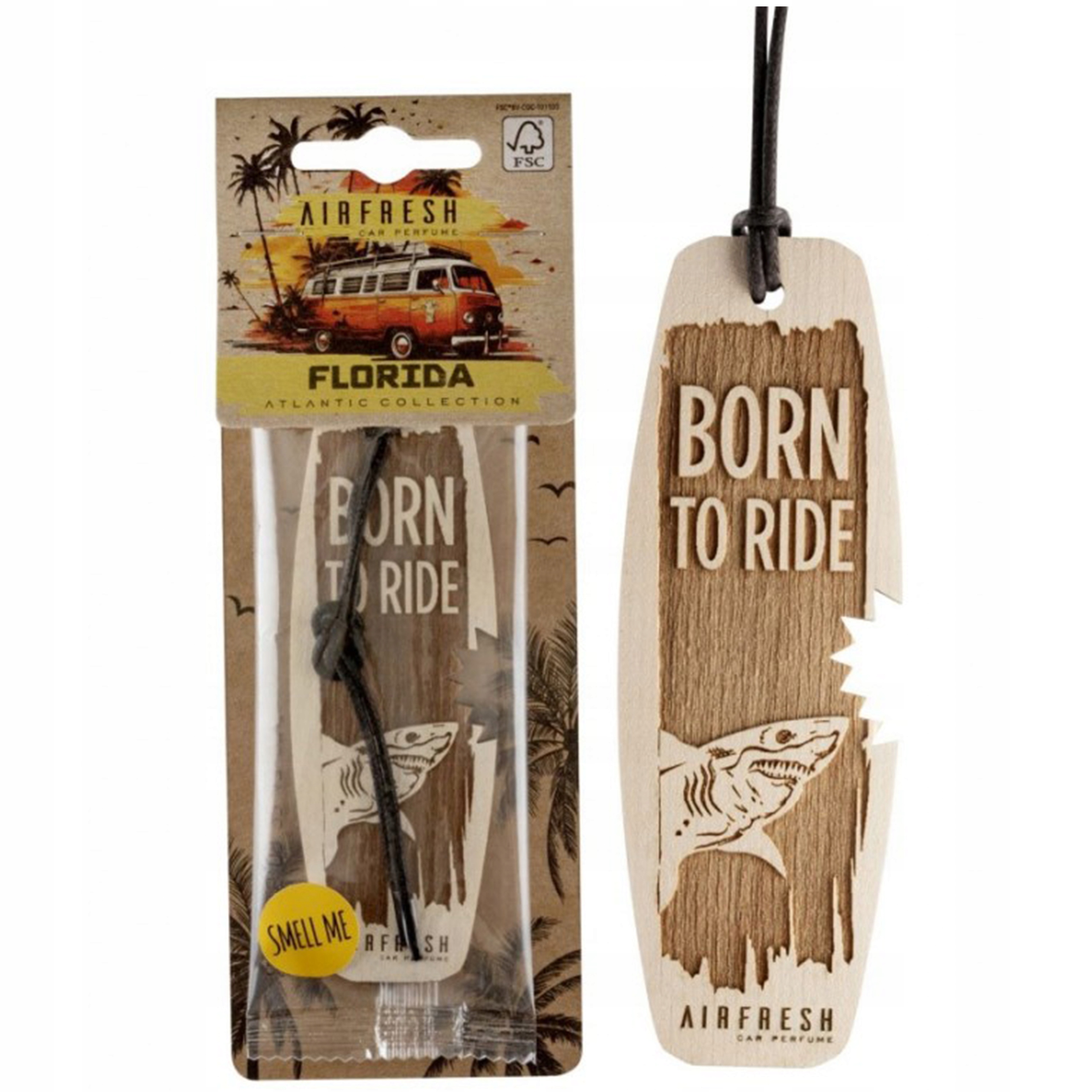 Zapach samochodowy Airfresh Atlantic Florida deska surfingowa zawieszka
