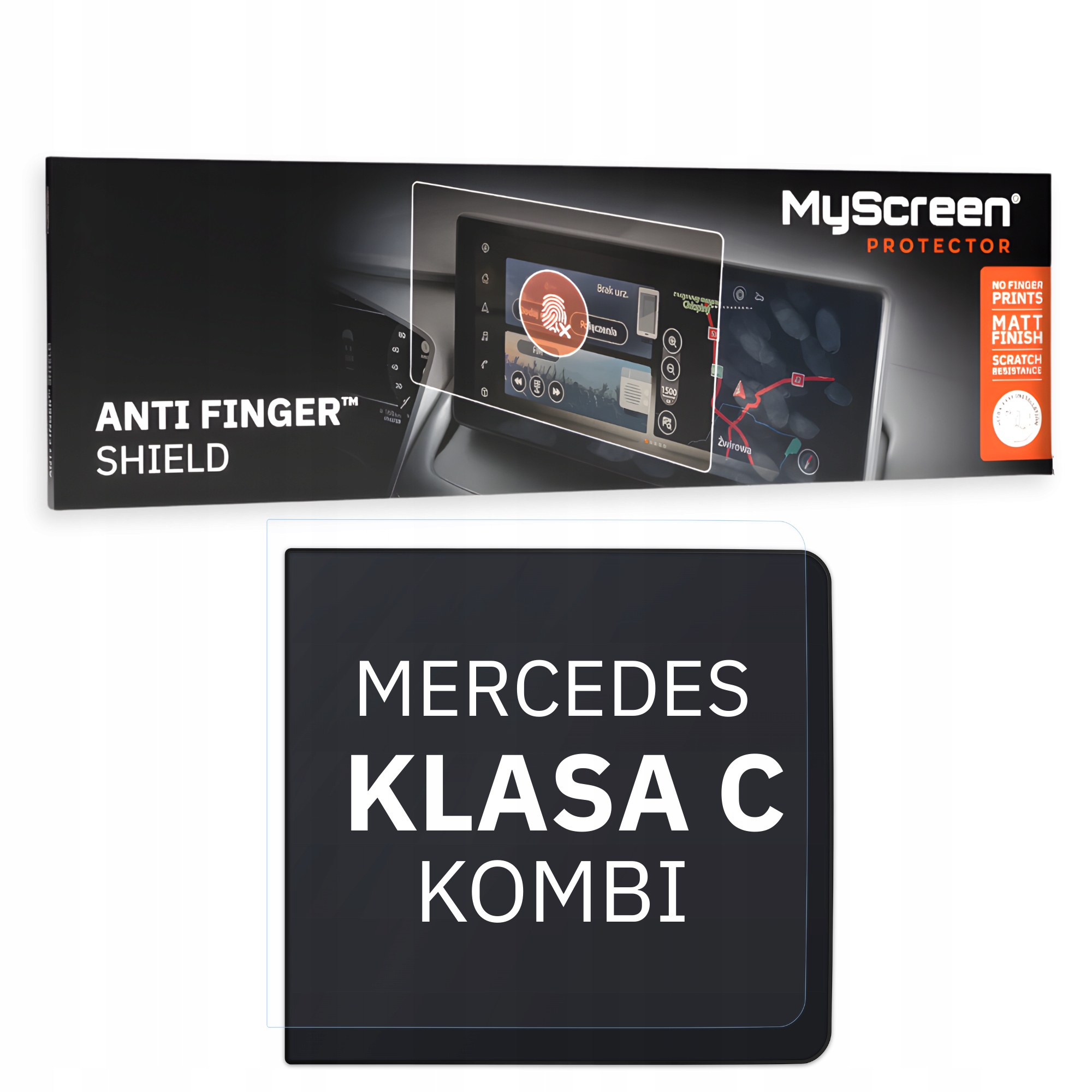 Matná fólie pro Mercedes Klasa C Kombi 2021 MyScreen