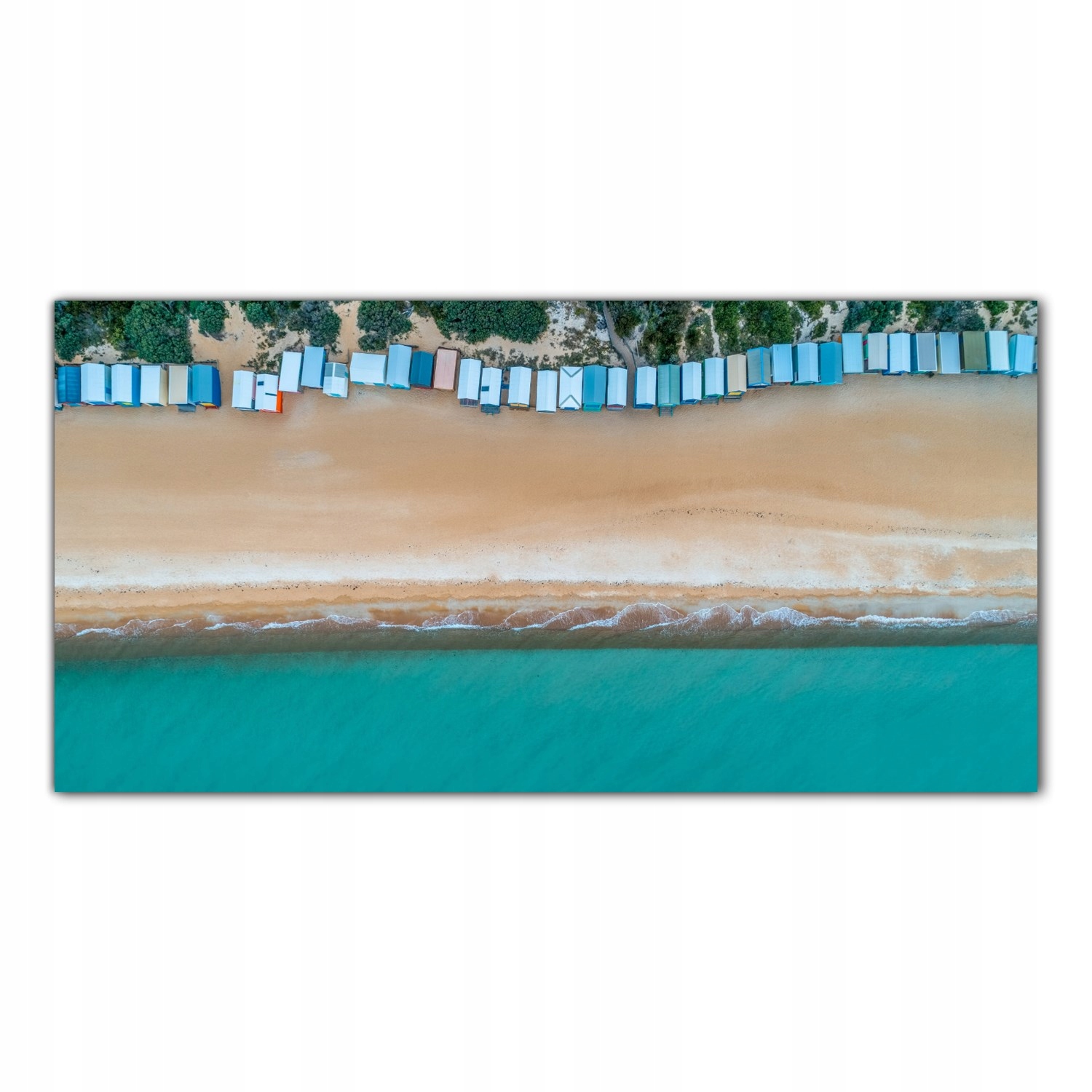 

Hartowany Obraz Szklany Ocean Plaża Piasek 140x70