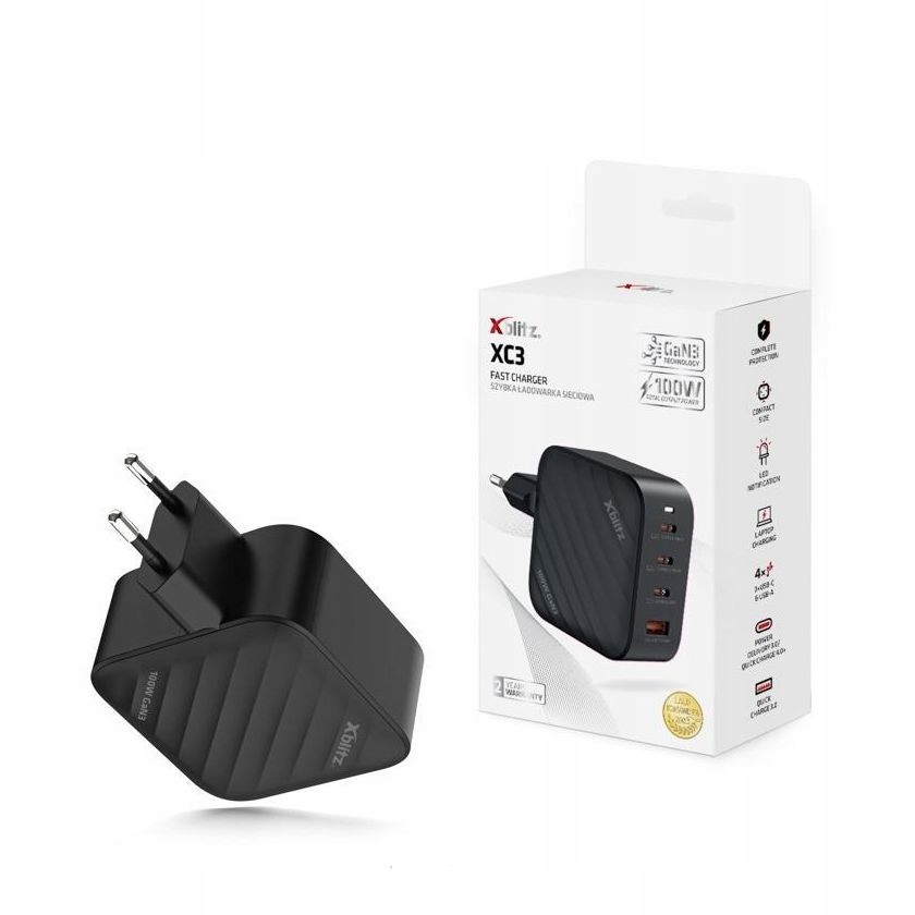 Ładowarka Sieciowa PD100W GAN3 XC3