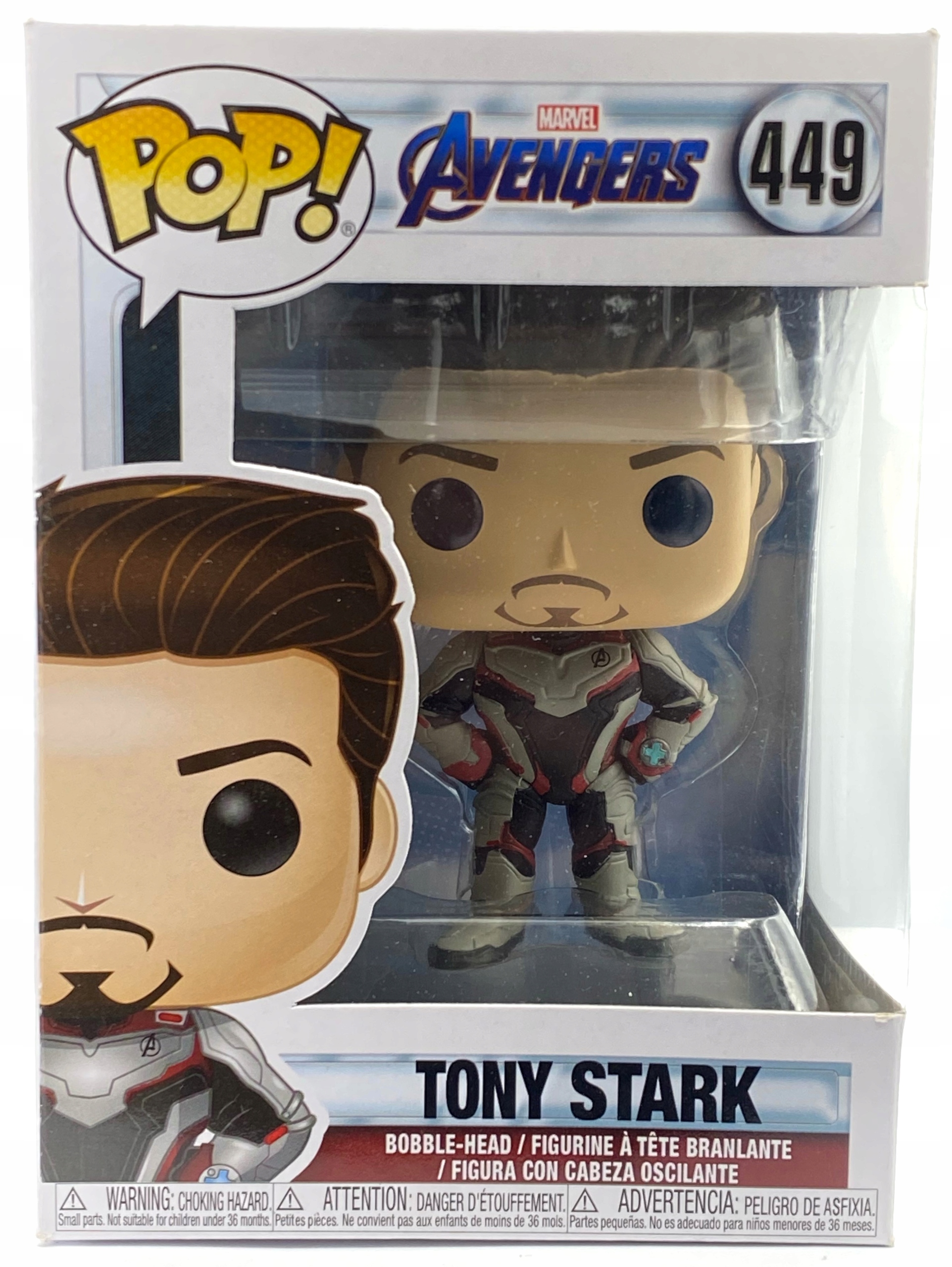 

Tony Stark Funko Pop 449 Marvel Avengers