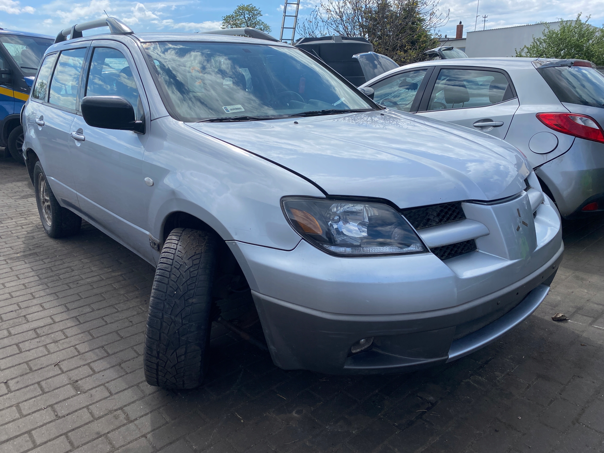 FENSTER Seitlich Karoserie rechts Mitsubishi Outlander 1 und 03-06