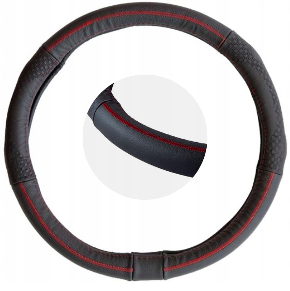

Pokrowiec Na Kierownice Naładka Skóra 37-39 cm
