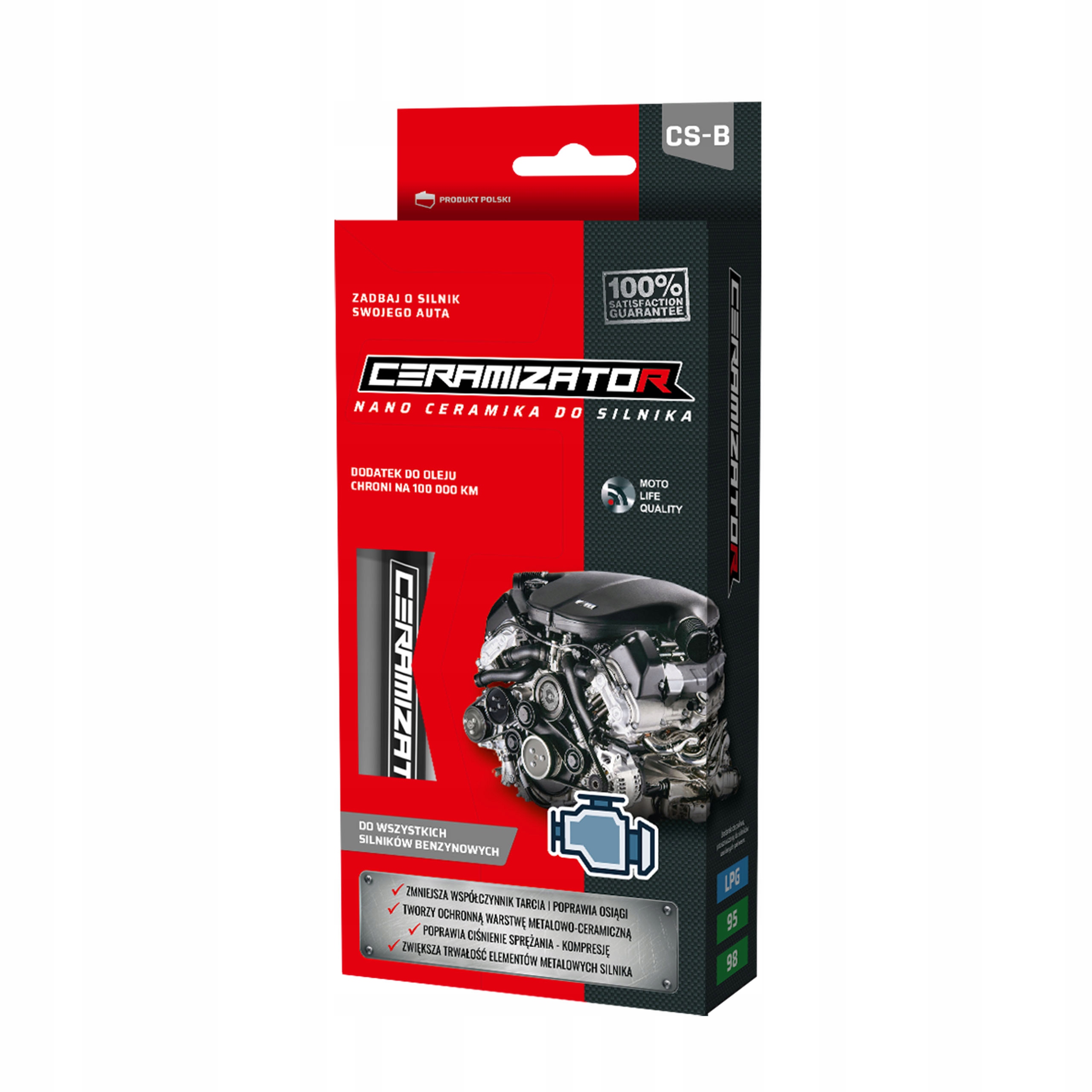 

Ceramizator Cs-b do silników benzynowych 12ml