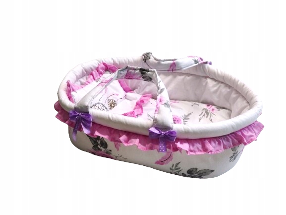 NOSIDEŁKO DLA LALKI LALEK Z POŚCIELĄ JACKMAR