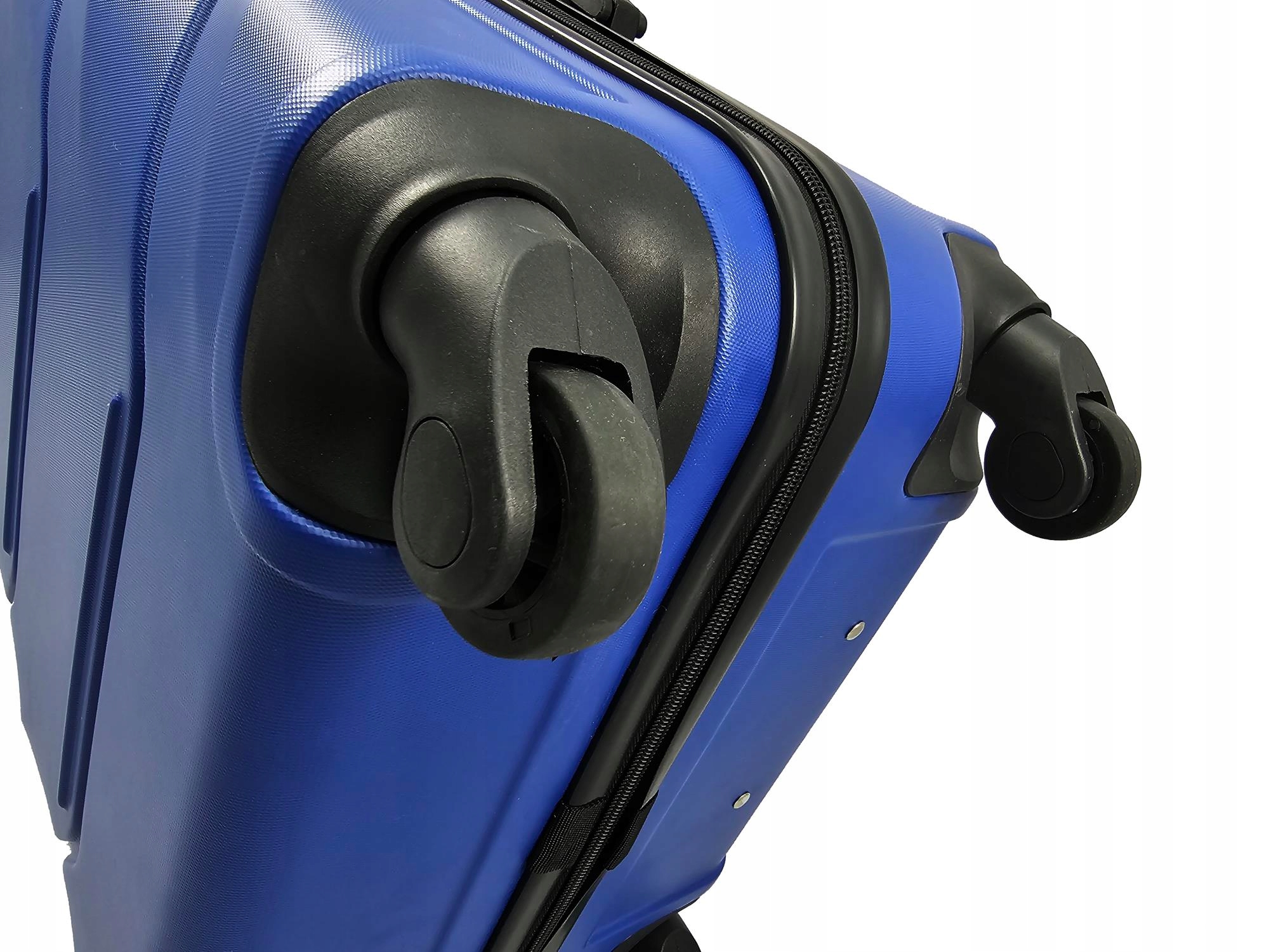 LEKKA WALIZKA PODRÓŻNA ŚREDNIA 4 KÓŁKA POJEMNA 24" - XL - MOCNA Rodzaj twarda