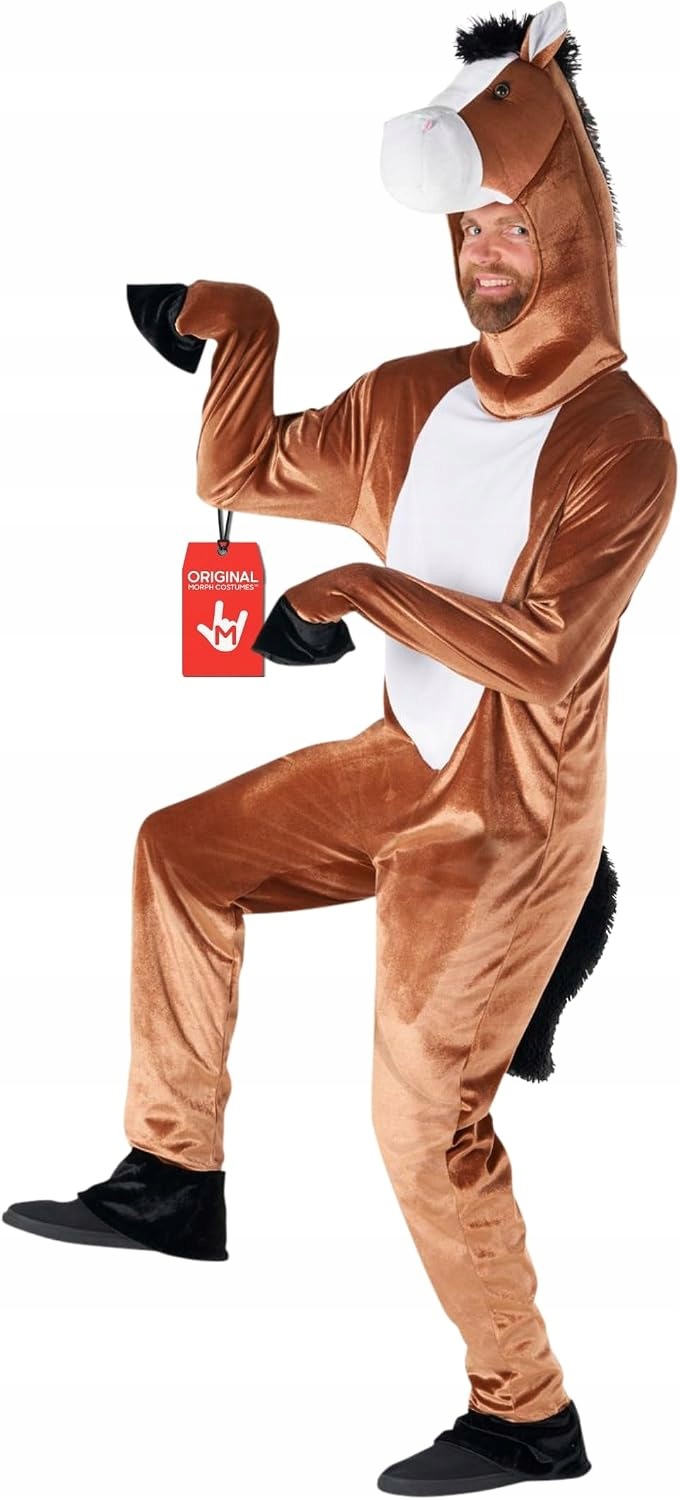 Jednodílný kostým kůň pro dospělé Velikost M