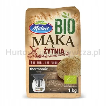 Levně Melvit Bio Žitná mouka celozrnná 1 Kg