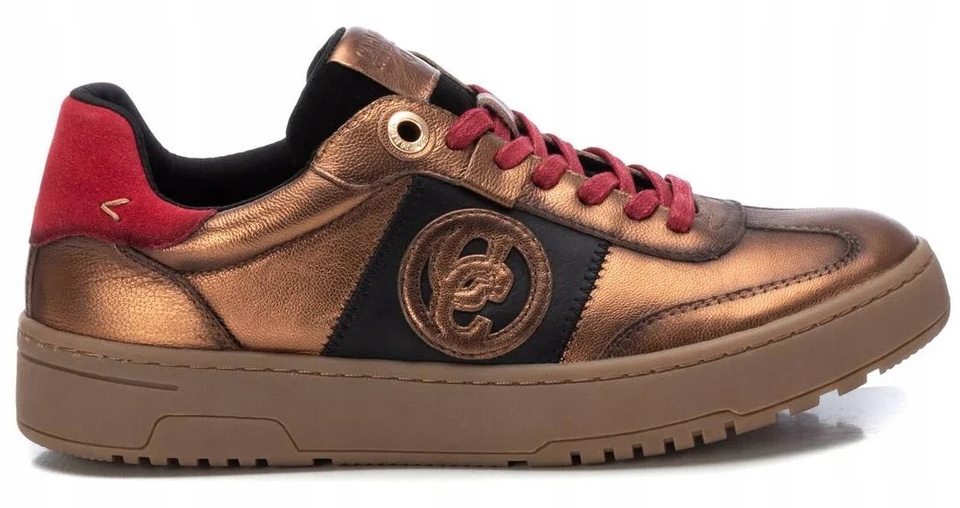 Carmela Hnědé Dámské Kožené Tenisky Sportovní Boty 37