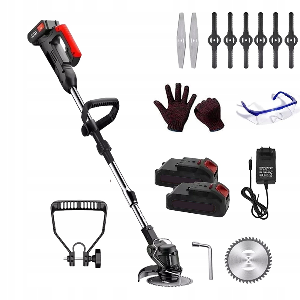 Elektrický Vyžínač Křovinořez 500W Sekačka Sada 2KS