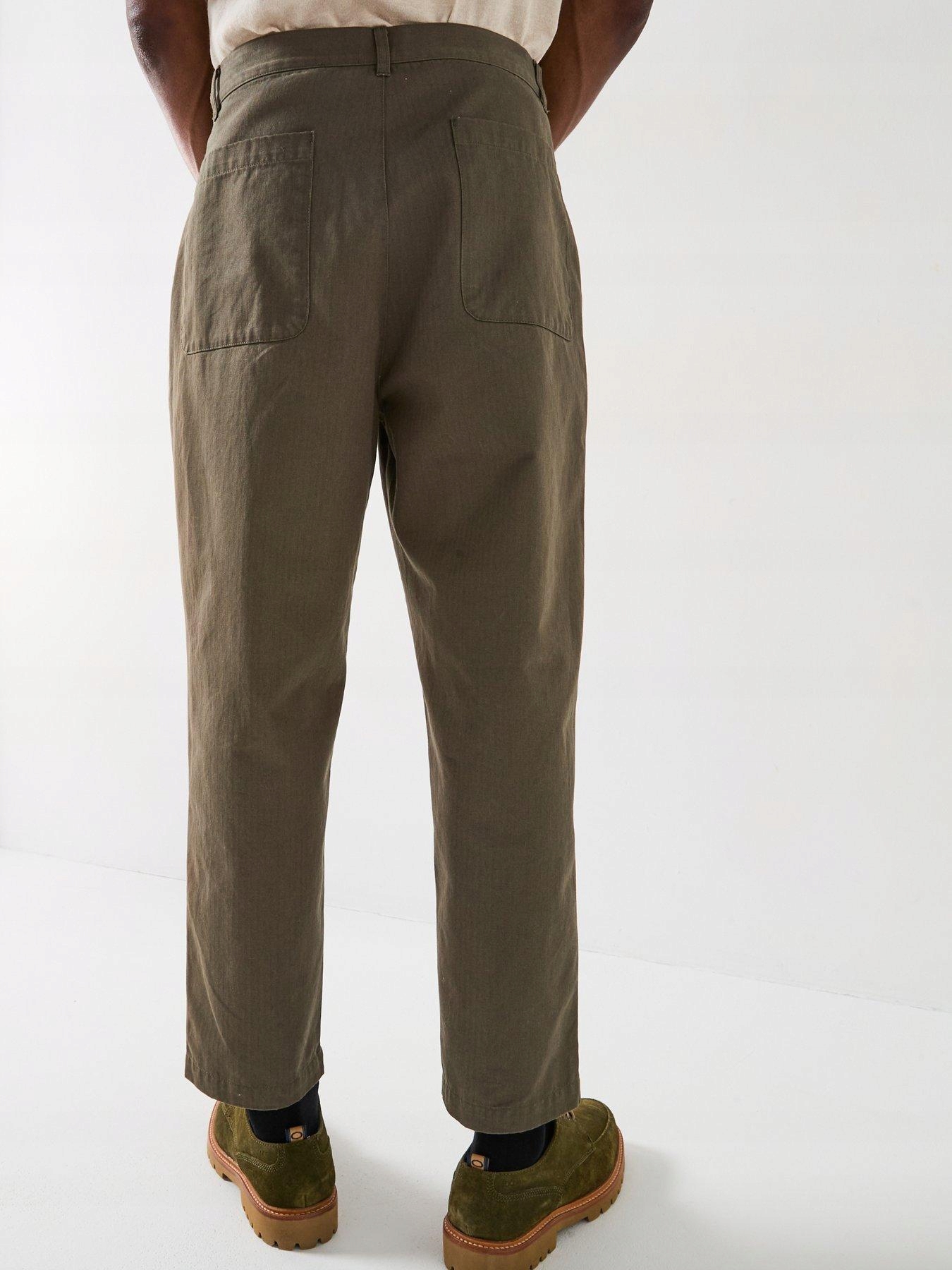 Barbour Kalhoty Typu Bayview S Jedličkou MTR0765GN84 32