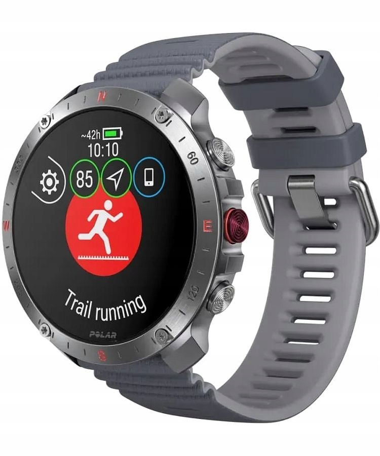 Sportovní hodinky Polar Grit X2 Pro Stone Grey
